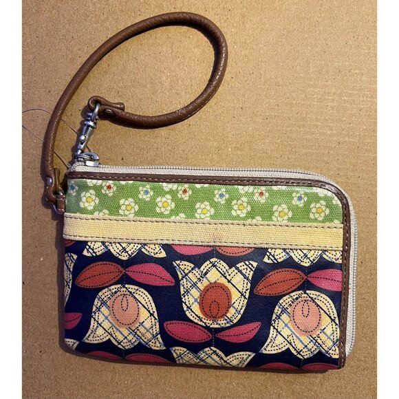 Fossil Mulitcolor wristlet wallet - Picture 2 of 6